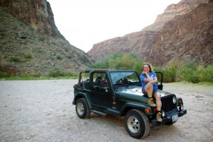 I just drove to the bottom of the Grand-frikken-Canyon!